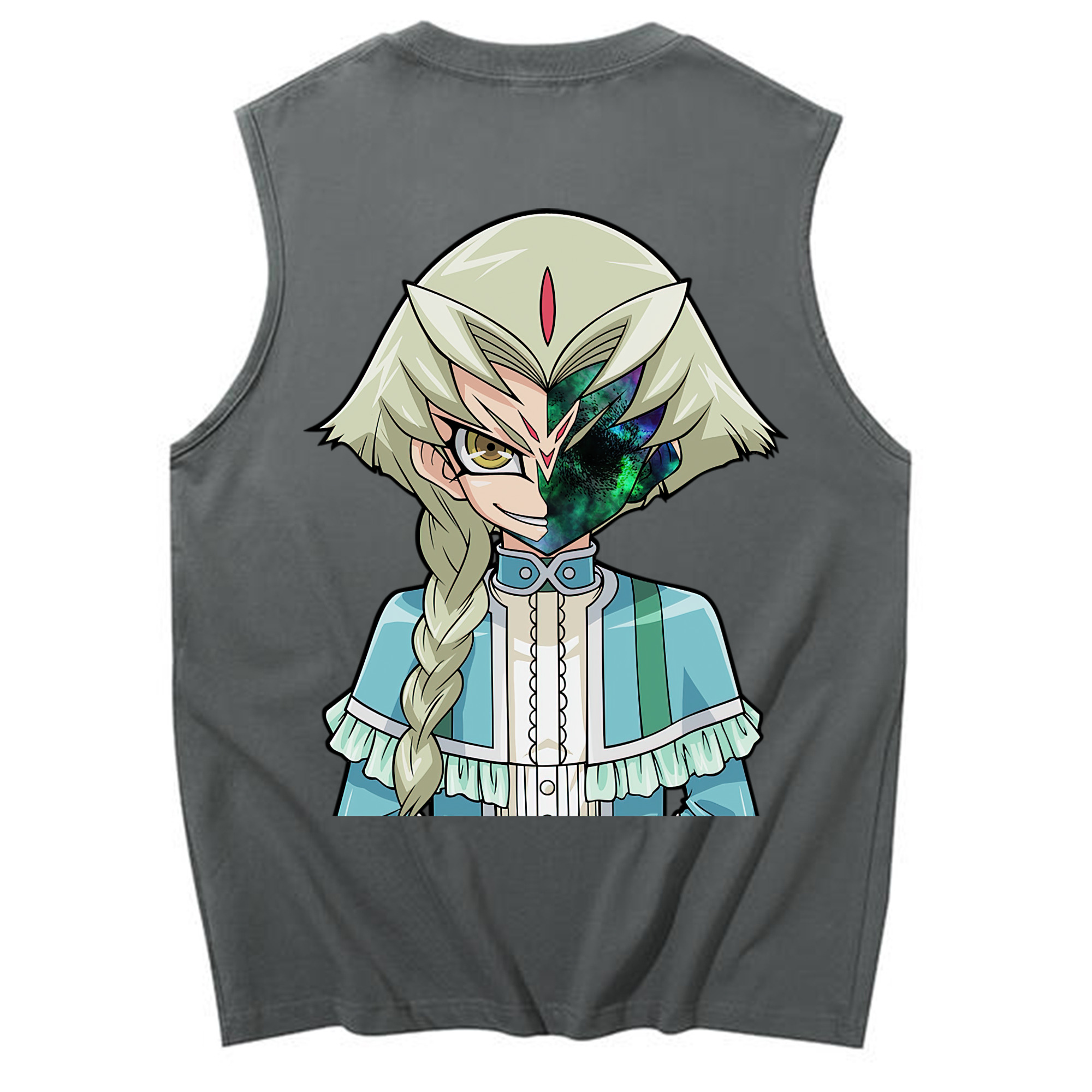 （画像用） 遊☆戯☆王 Yu-Gi-Oh! コットン100％タンクトップ（背面プリント）